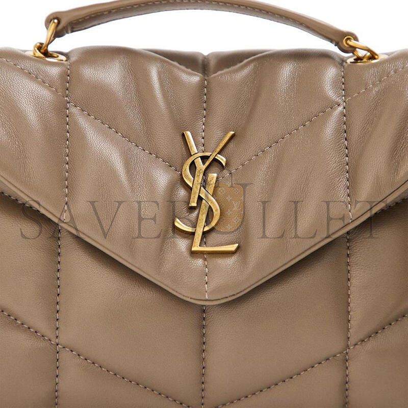 YSL PUFFER SMALL IN LAMBSKIN 577476 (29*17*11cm)